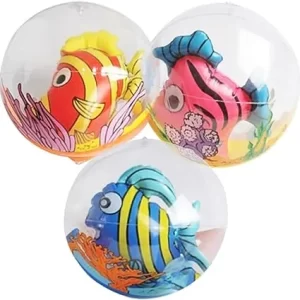 Fishy beach balls