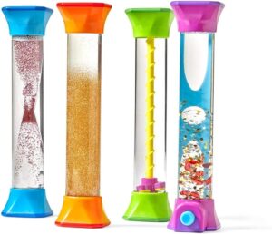 Sensory bottles for road trips