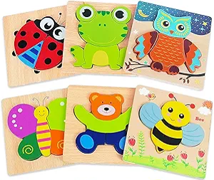 wooden toddler puzzles